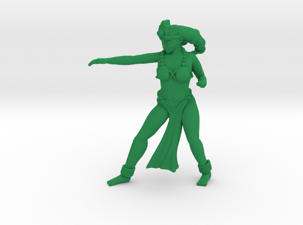 Princess Shaye Dancer in Green Processed Versatile Plastic