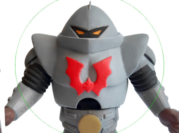 Toon Trooper Armor+Head VINTAGE in Basic Nylon Plastic