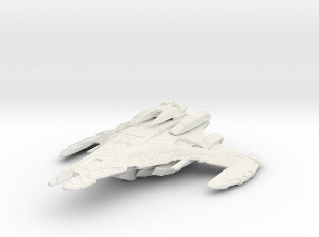 Dominion Battleship 1/7000 in White Natural Versatile Plastic