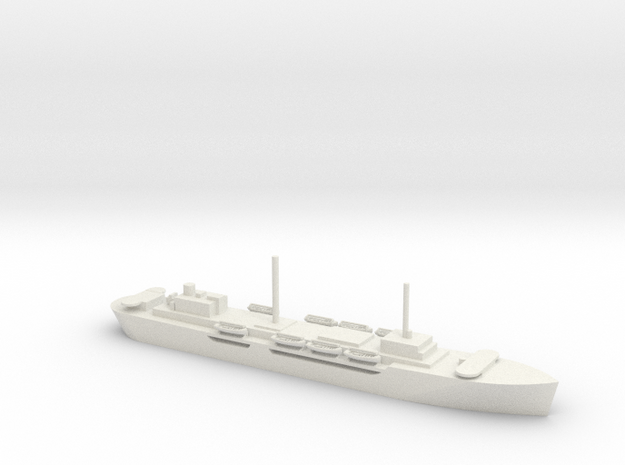 1/700 Scale USNS General G. O. Squier-class  in White Natural Versatile Plastic