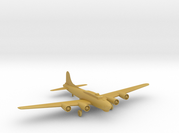 Boeing B17 Flying Fortress - 1:200scale in Tan Fine Detail Plastic