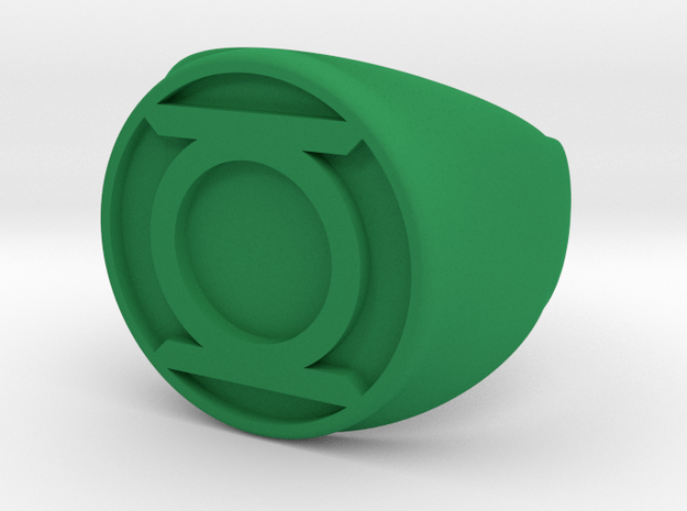 Green Ring, type A2 in Green Processed Versatile Plastic