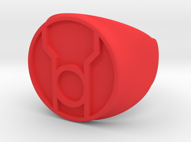 Red Ring, type A1 in Red Processed Versatile Plastic