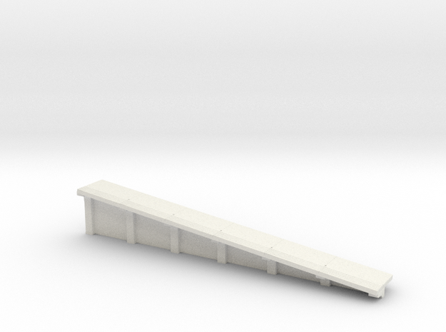 z-43-sr-platform-ramp-edges-right in White Natural Versatile Plastic