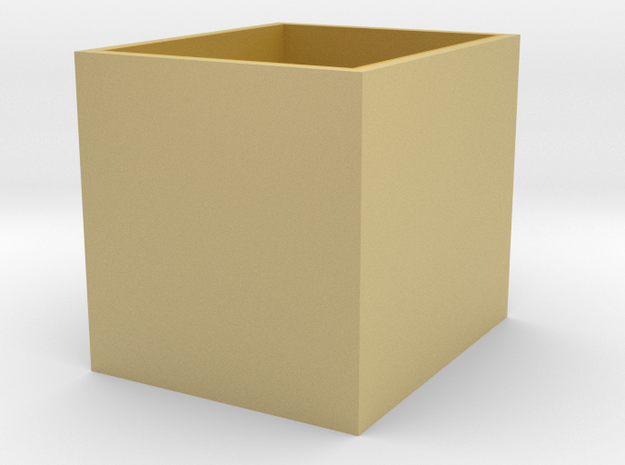 High Density FCS2 Coverslip Storage Box in Tan Fine Detail Plastic