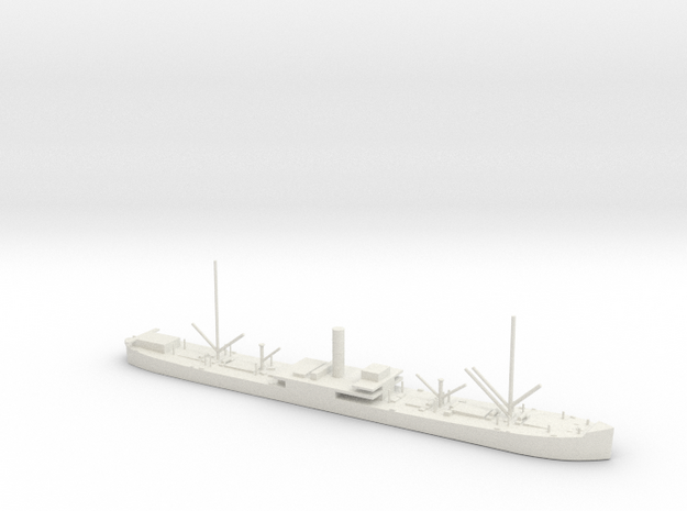 1/700 Scale 12600 Ton SS Eastern Merchant in White Natural Versatile Plastic