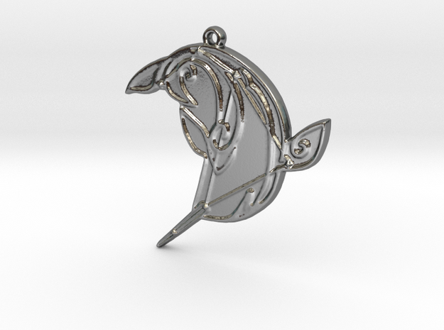 Childe Constellation (Monoceros Caeli) in Polished Silver