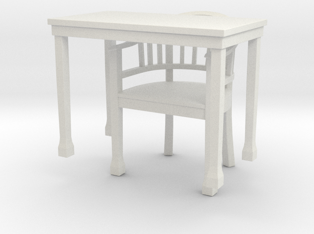 Table 02. 1:24 Scale in White Natural Versatile Plastic