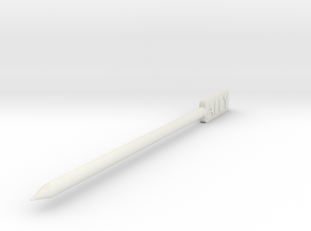 stylus in White Natural Versatile Plastic