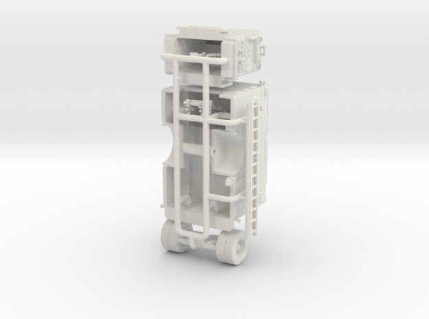 1/87 Seagrave 2020 Engine Body & Pump V1 in White Natural Versatile Plastic