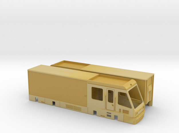 Dresden CarGoTram Endwagen in Tan Fine Detail Plastic: 1:120 - TT