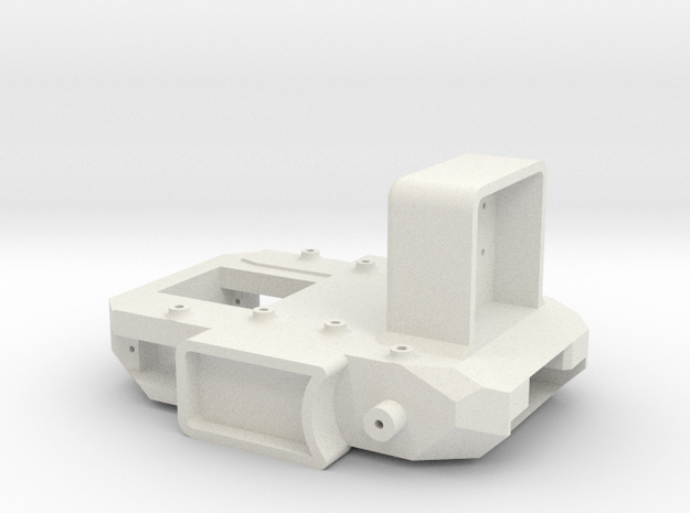 Pitank chassis in White Natural Versatile Plastic