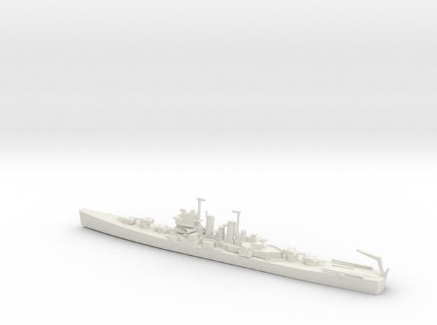 1/700 Scale USS Saint Louis CL-49 in White Natural Versatile Plastic
