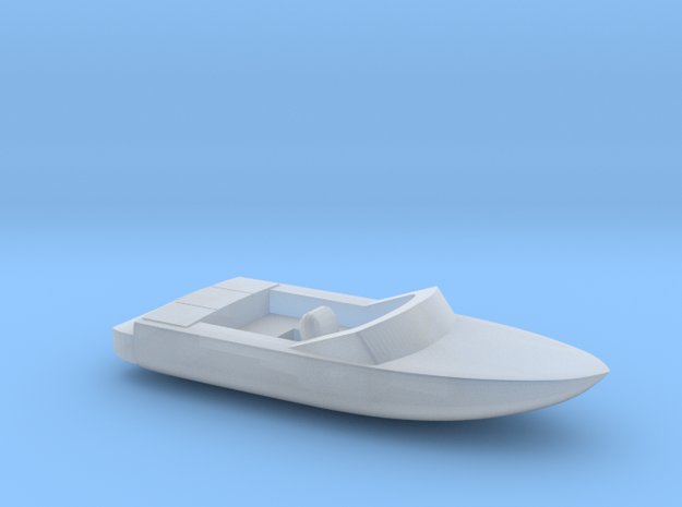 Pleasure Boat - Z scale in Tan Fine Detail Plastic