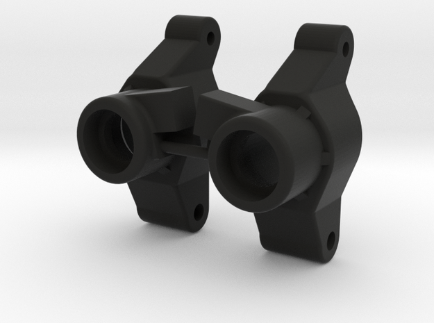 GF-0X - axle hubs - rear pair in Black Natural Versatile Plastic