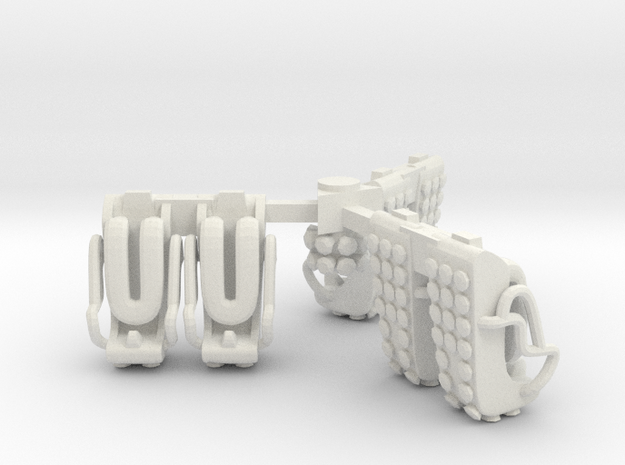 REMIX II - Seat Cluster in White Natural Versatile Plastic