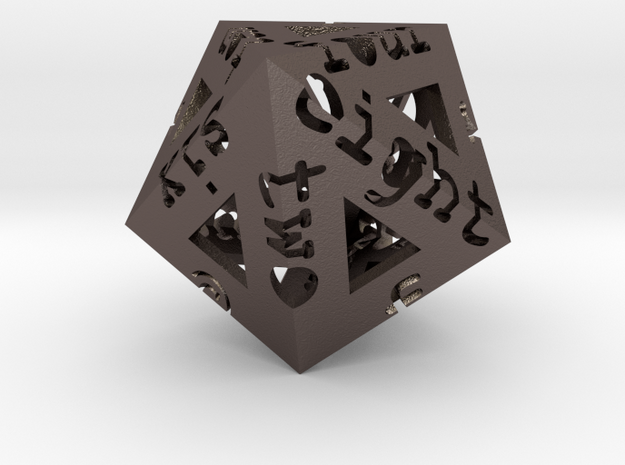 Dypenta D10 in Polished Bronzed Silver Steel