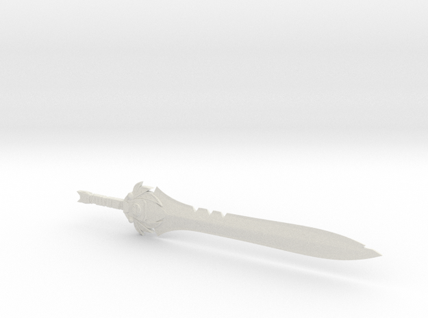 Rogue Red Ranger Sword LC in White Natural Versatile Plastic