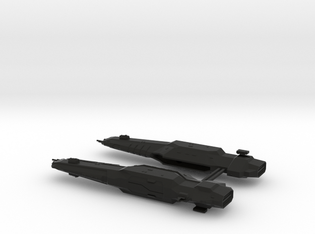 USF Carrier x 2 in Black Natural Versatile Plastic