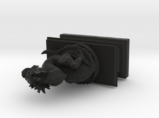 Dragon 1 in Black Natural Versatile Plastic