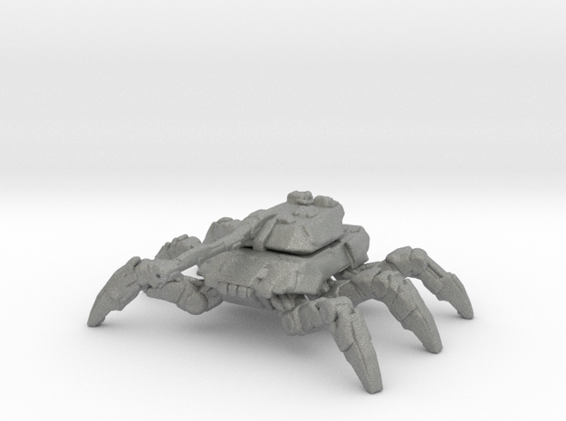 Spider Tank 6mm vehicle miniature model Epic games in Gray PA12