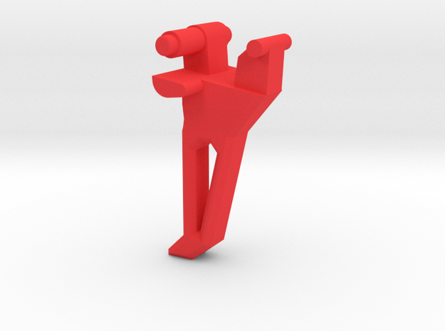 AEG ver3 straight trigger in Red Processed Versatile Plastic