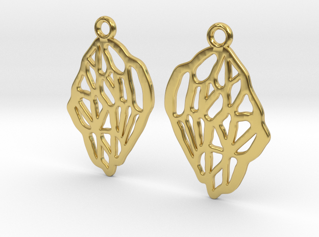 Voronoi based in Polished Brass