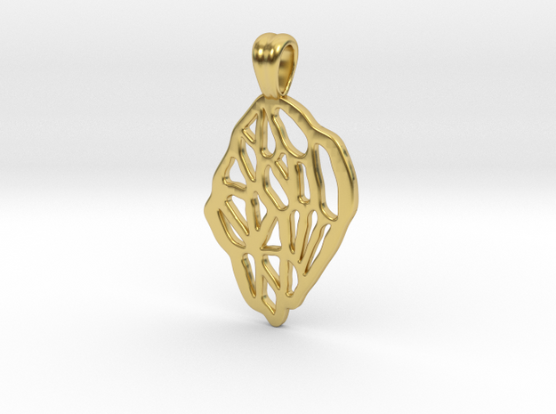 Voronoi based in Polished Brass