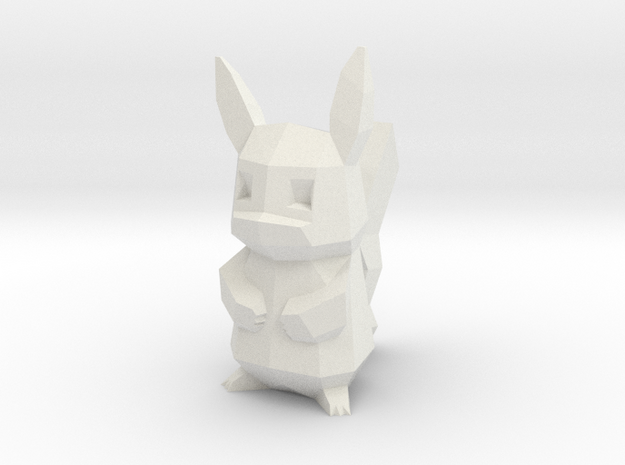 Low-Poly Pikachu

 in White Natural Versatile Plastic