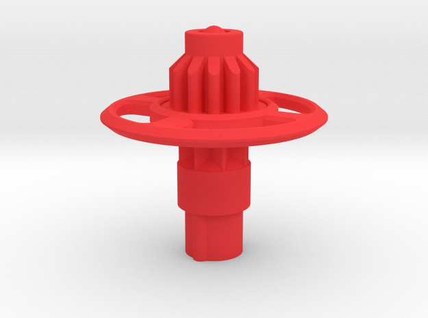 Beyblade X | Disc Point Bit | Custom in Red Processed Versatile Plastic
