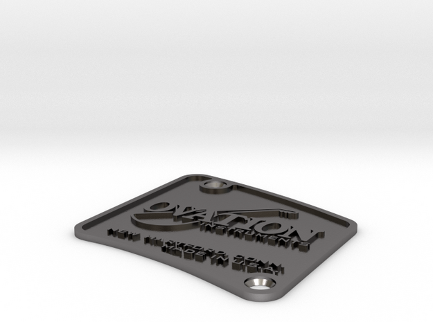 Ovation Back Plate in Processed Stainless Steel 17-4PH (BJT)