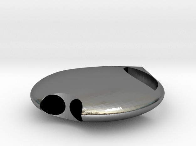 GFL ET_60mm X-Large in Polished Silver: Extra Large