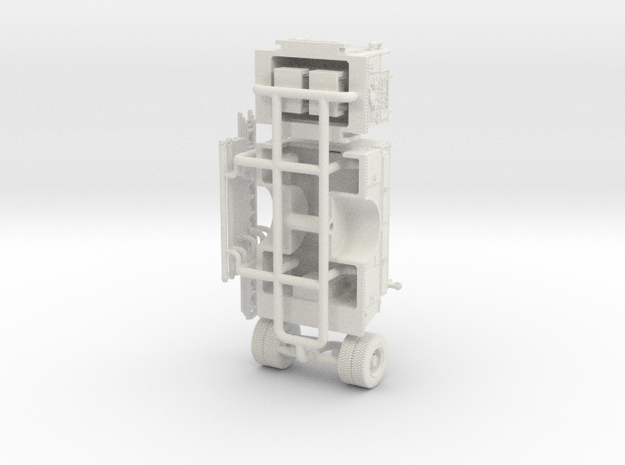 1/64 Crusader Engine Body w/ Pump V1 in White Natural Versatile Plastic