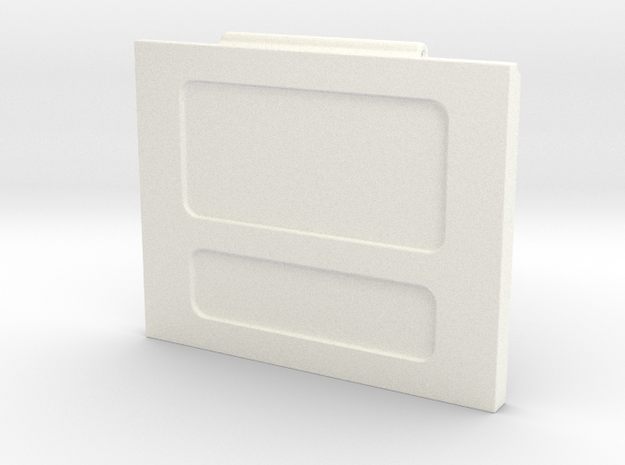 Jonny Quest - Communicator Cover in White Processed Versatile Plastic