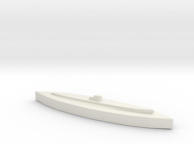 U-459 (Type XIV) 1:1800 in White Natural Versatile Plastic