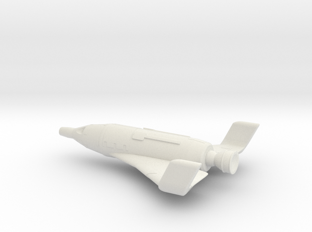 NASC Gemini Solarwing in White Natural Versatile Plastic