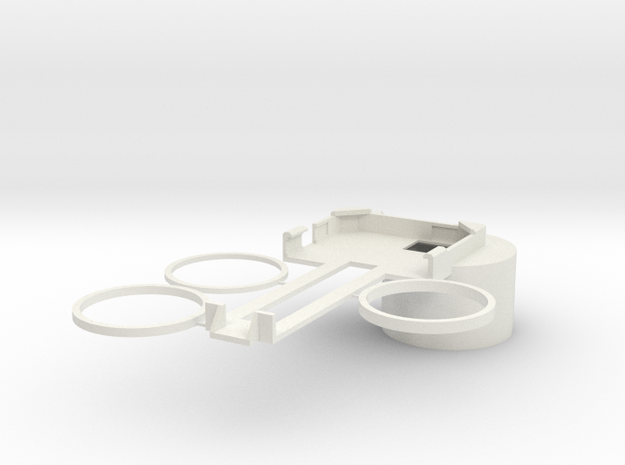 Canon IS 15x50 iPhone 5/5S Adapter in White Natural Versatile Plastic