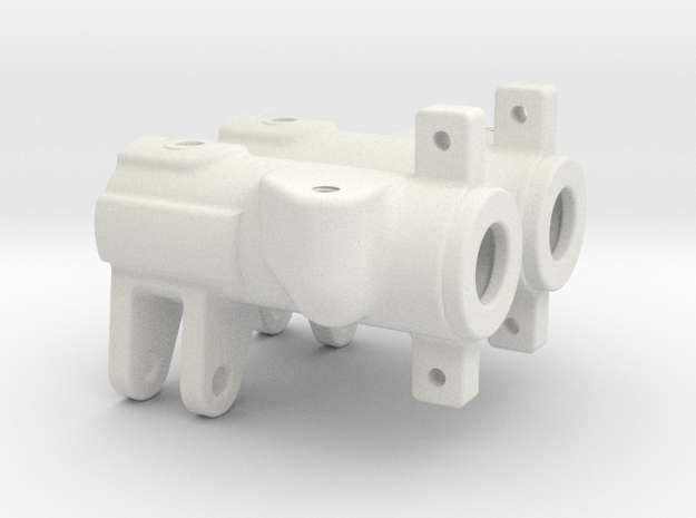 Lockout for MSA axle with link connection in White Natural Versatile Plastic