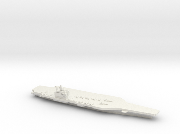 [USN] USS Ronald Reagan 1:1800 in White Natural Versatile Plastic