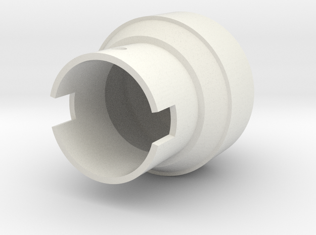 Saber-RK1 Pommel in White Natural Versatile Plastic