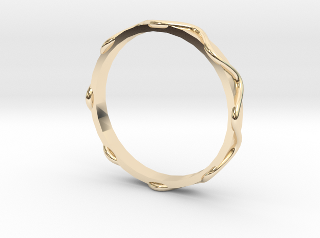 Waves Ring - Sz.9 in 14K Yellow Gold