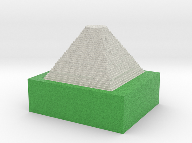 pyramid in Full Color Sandstone