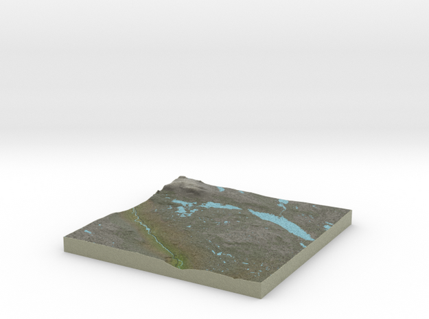 Terrafab generated model Fri Dec 13 2013 21:06:13  in Full Color Sandstone