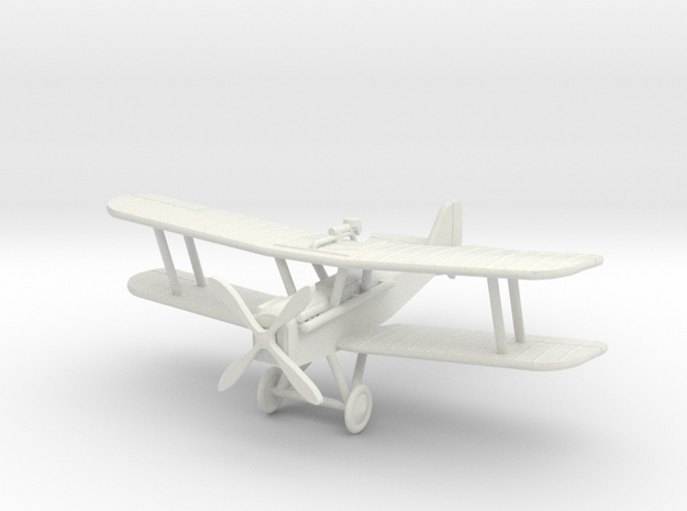 S.E.5a "Hispano-Suiza" 1:144th Scale in White Natural Versatile Plastic