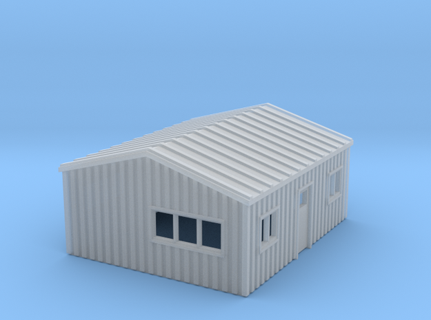 Z Scale Yard Office in Smooth Fine Detail Plastic