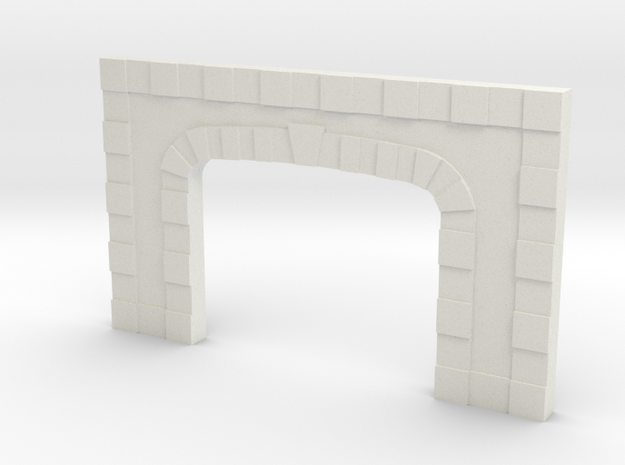 Z TUNNEL PORTAL in White Natural Versatile Plastic