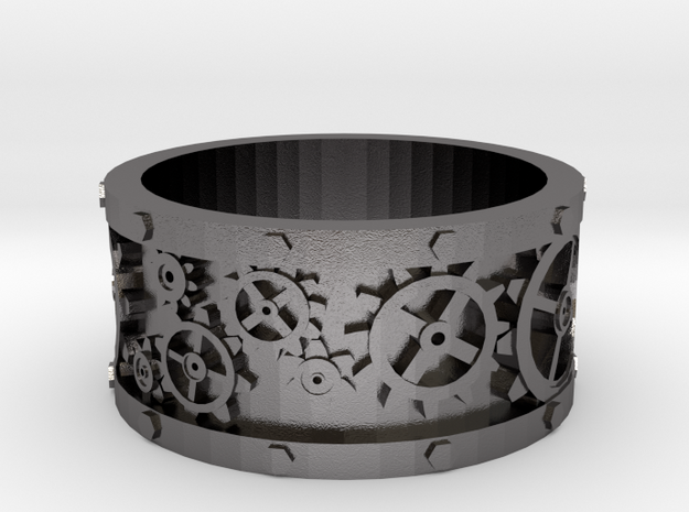 Steampunk Geared Ring