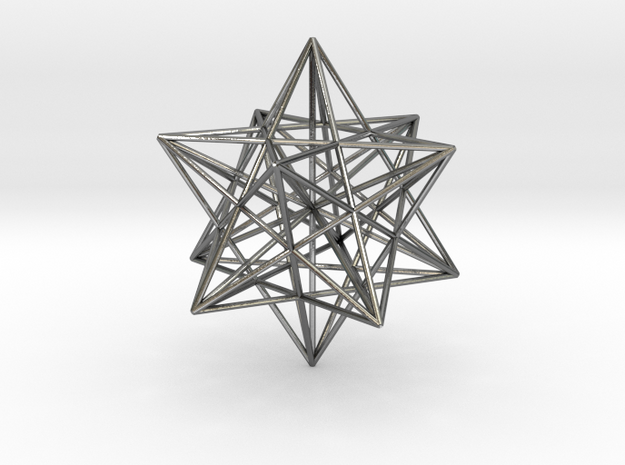 Stellated Dodecahedron with axes - 50mm