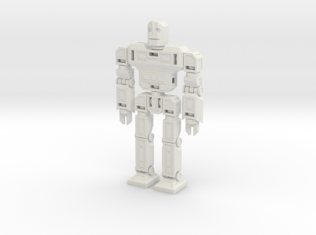 SparkBot in White Natural Versatile Plastic