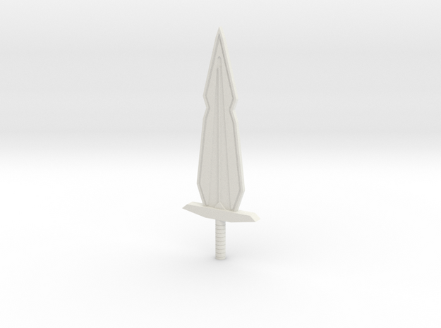 Sunlink - Stronghold Master Sword v2 - TFCon in White Natural Versatile Plastic